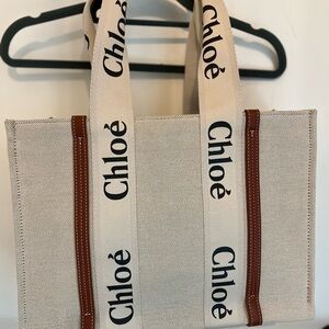 Chloe woody tote